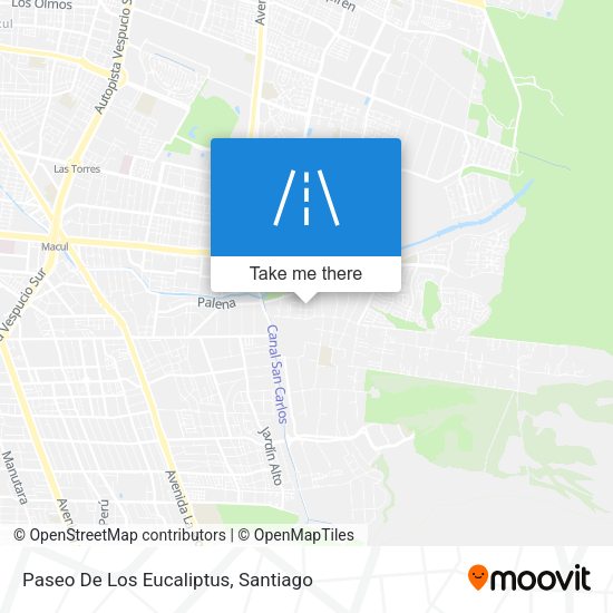 Paseo De Los Eucaliptus map
