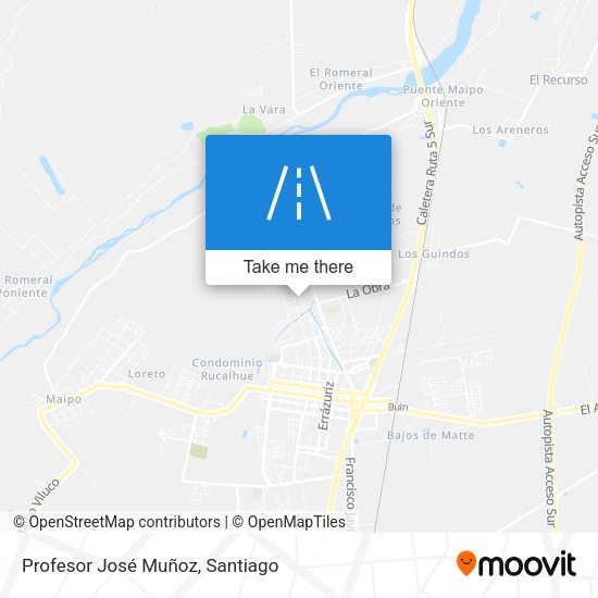 Mapa de Profesor José Muñoz