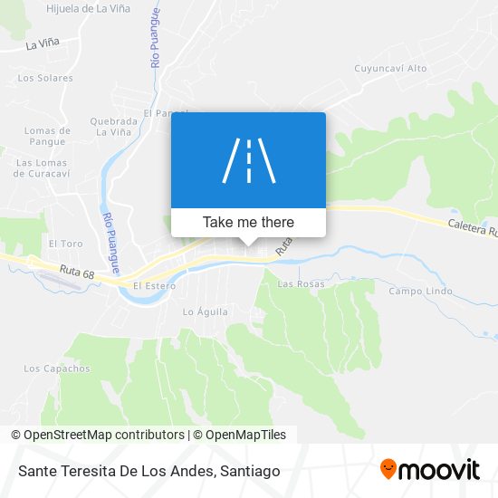 Mapa de Sante Teresita De Los Andes