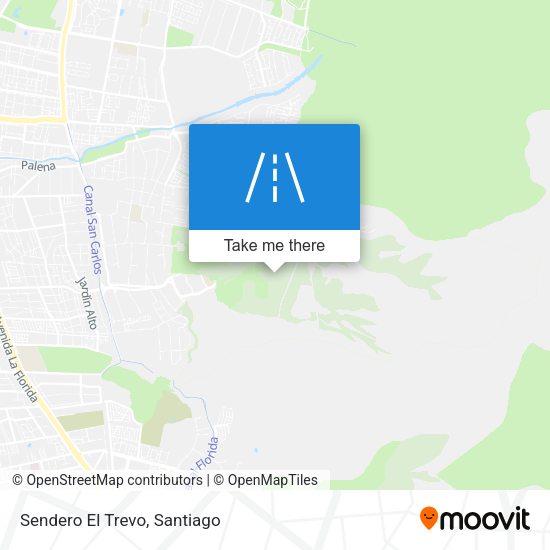Mapa de Sendero El Trevo