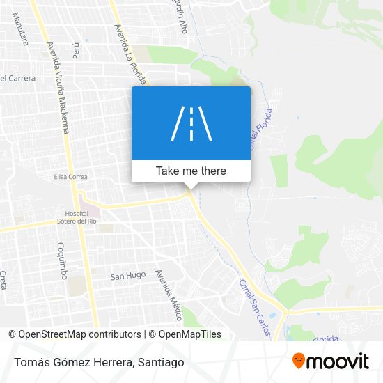 Tomás Gómez Herrera map