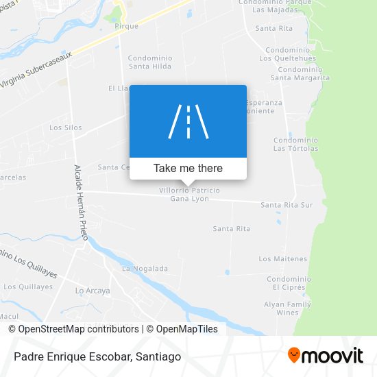 Mapa de Padre Enrique Escobar