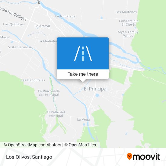 Mapa de Los Olivos