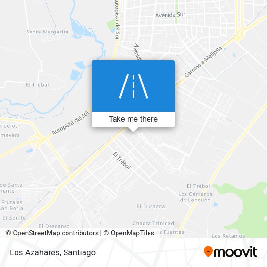Mapa de Los Azahares