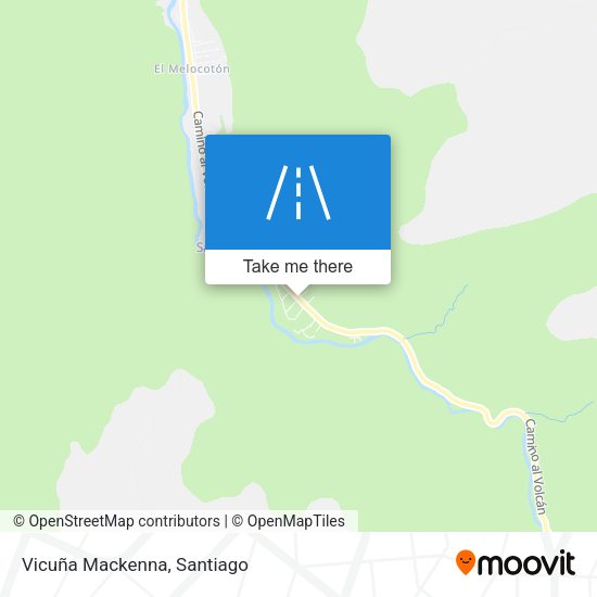 Mapa de Vicuña Mackenna