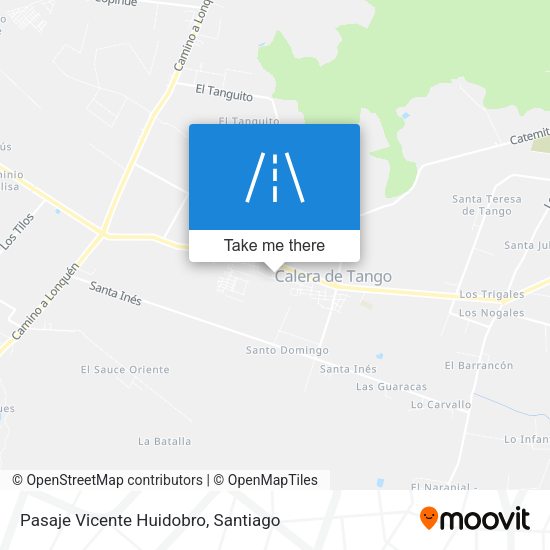 Pasaje Vicente Huidobro map
