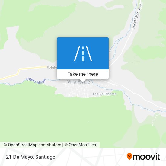 Mapa de 21 De Mayo