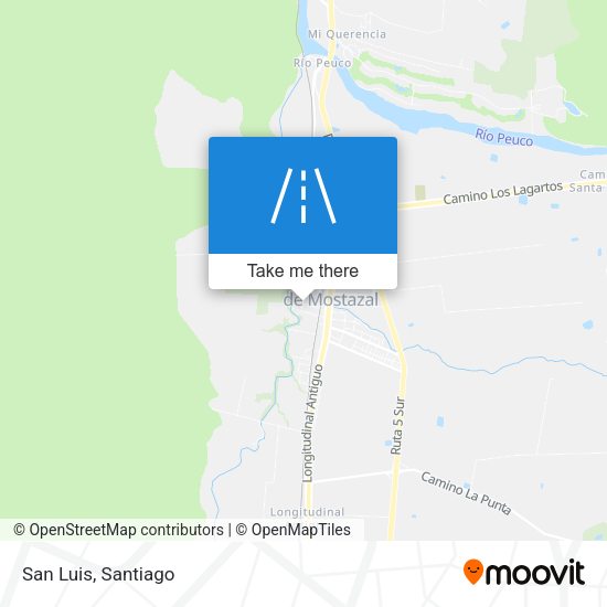 Mapa de San Luis