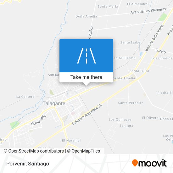 Mapa de Porvenir