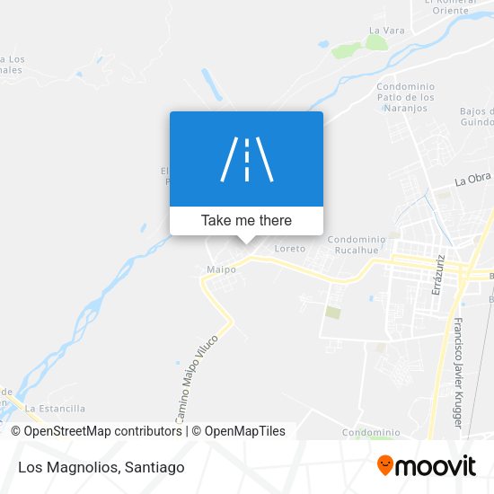 Mapa de Los Magnolios