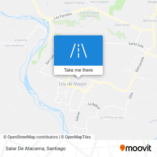 Mapa de Salar De Atacama