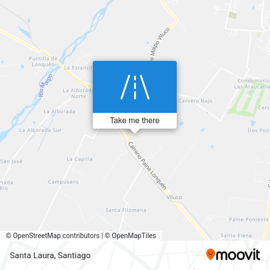 Mapa de Santa Laura