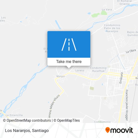 Mapa de Los Naranjos