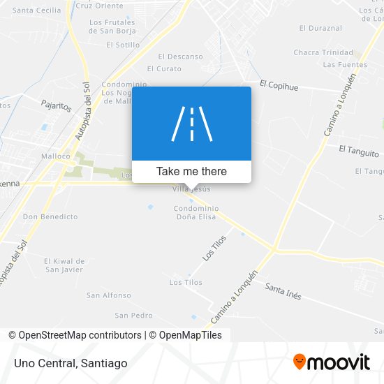 Mapa de Uno Central