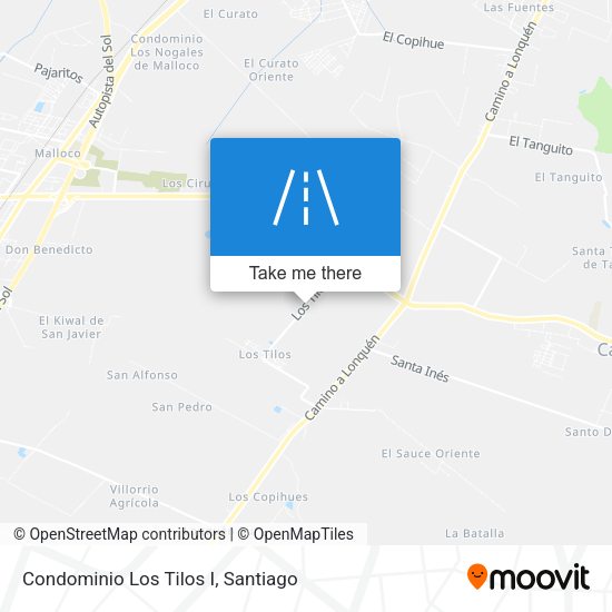 Mapa de Condominio Los Tilos I