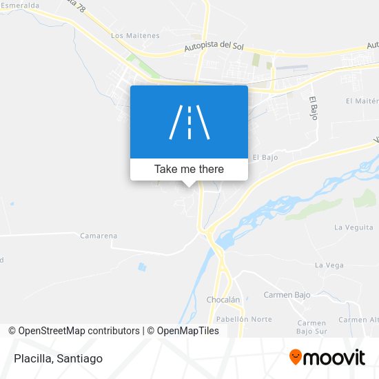 Mapa de Placilla