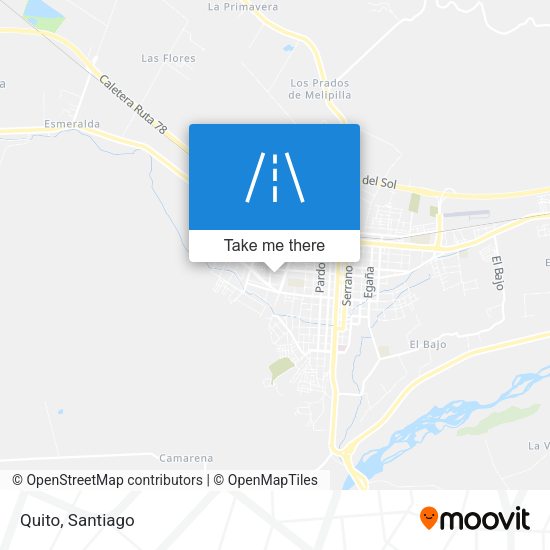 Quito map