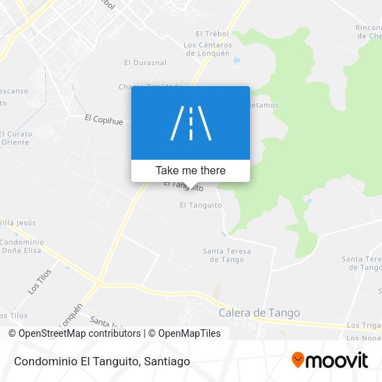Condominio El Tanguito map