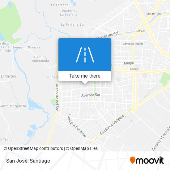 San José map