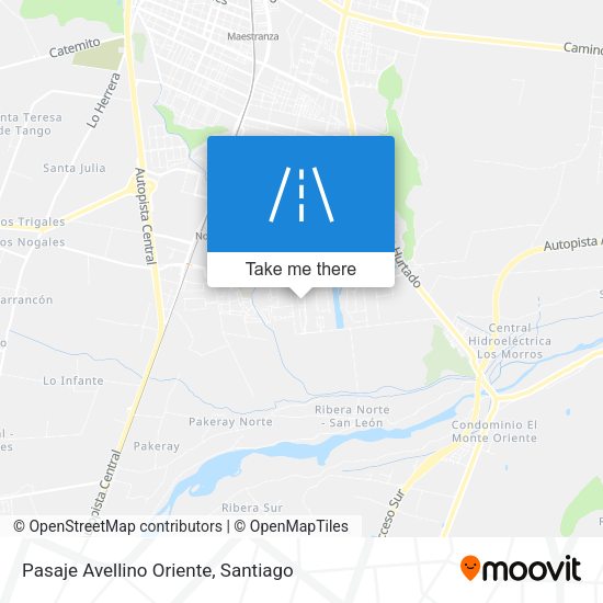 Pasaje Avellino Oriente map
