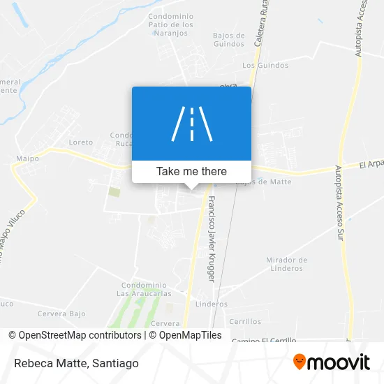 Rebeca Matte map