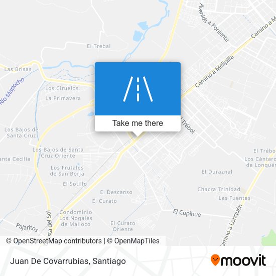 Mapa de Juan De Covarrubias