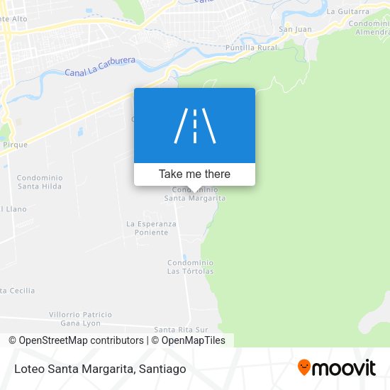Loteo Santa Margarita map