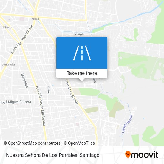 Nuestra Señora De Los Parrales map