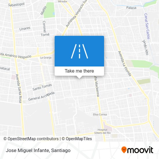 Mapa de Jose Miguel Infante