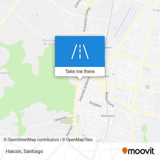 Mapa de Halcón