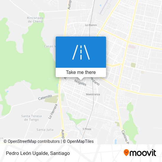Pedro León Ugalde map