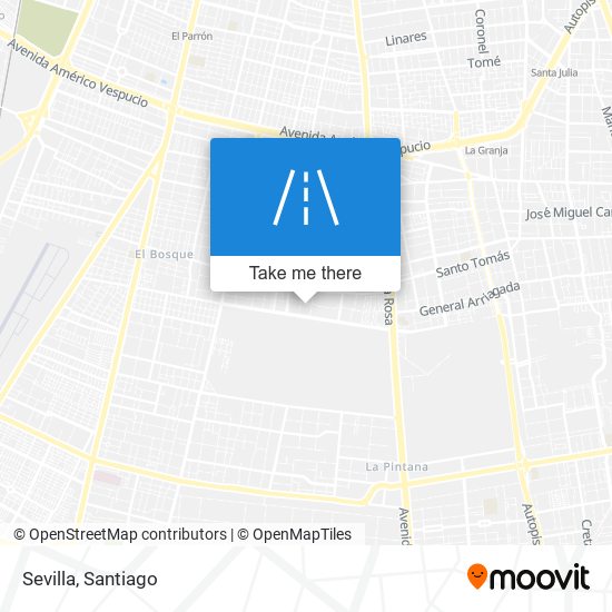 Mapa de Sevilla