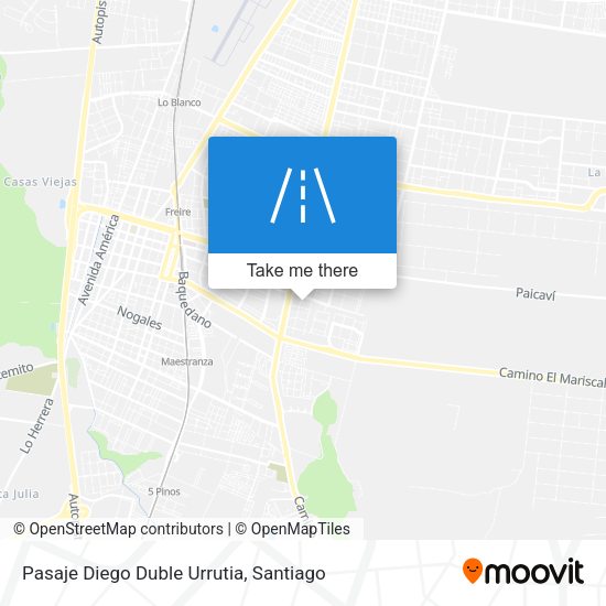Pasaje Diego Duble Urrutia map