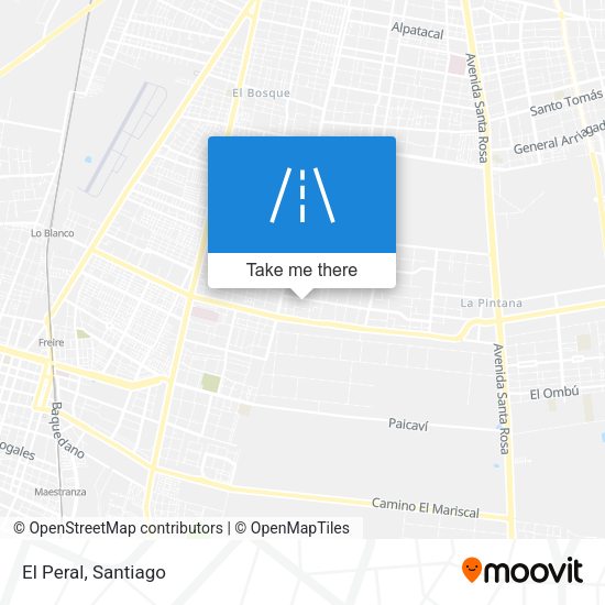 Mapa de El Peral