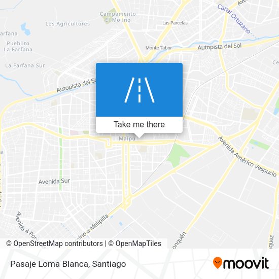 Mapa de Pasaje Loma Blanca