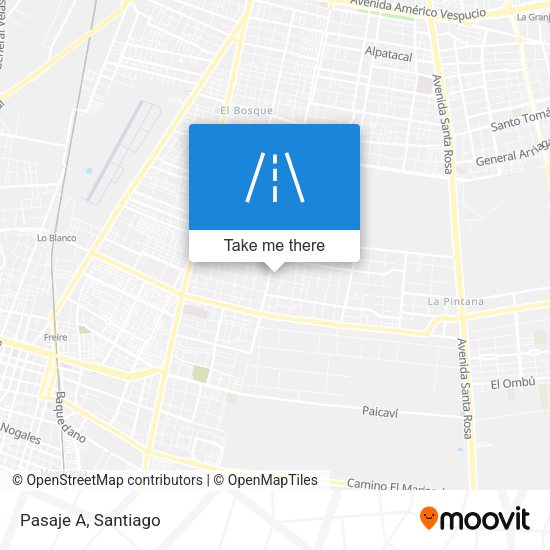 Mapa de Pasaje A
