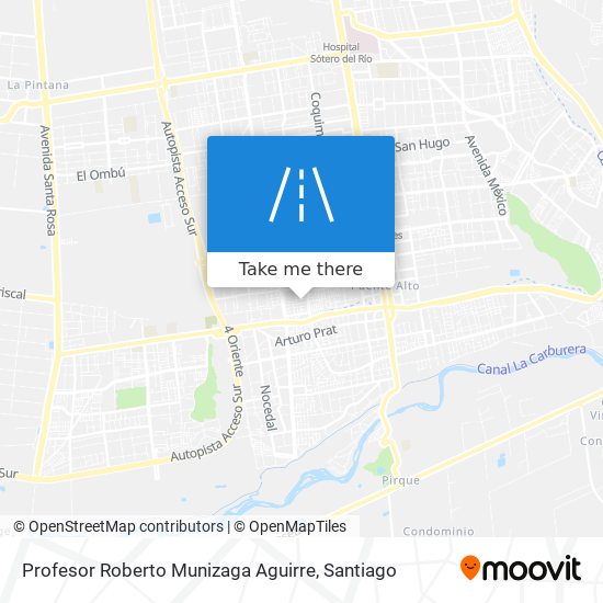 Profesor Roberto Munizaga Aguirre map