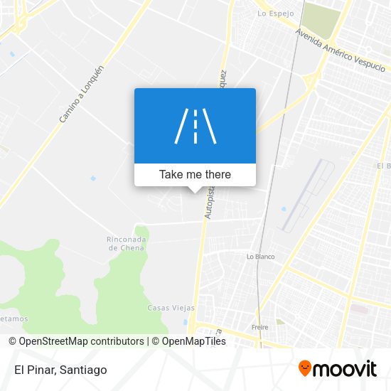 Mapa de El Pinar