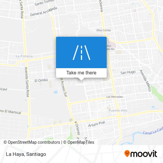Mapa de La Haya