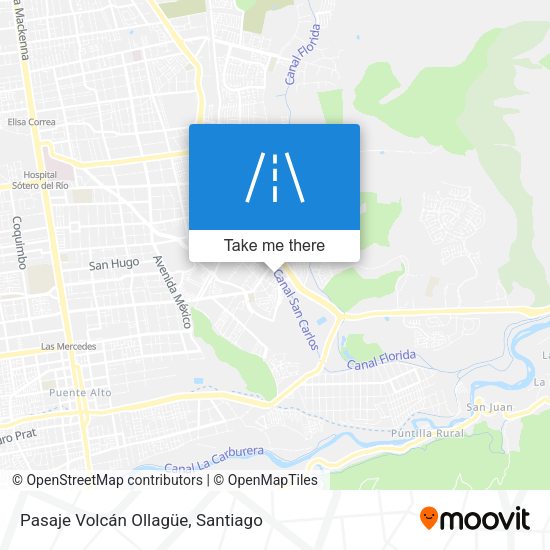 Pasaje Volcán Ollagüe map