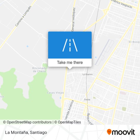 Mapa de La Montaña