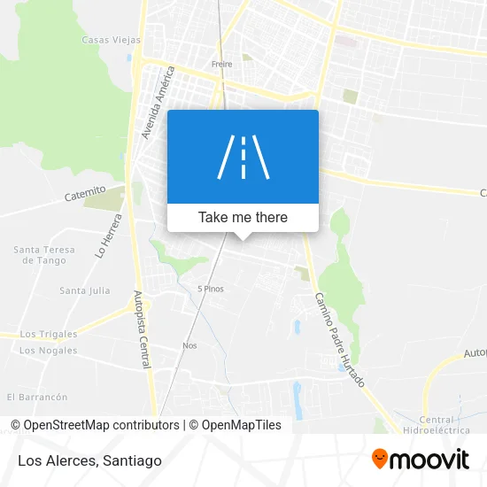 Mapa de Los Alerces