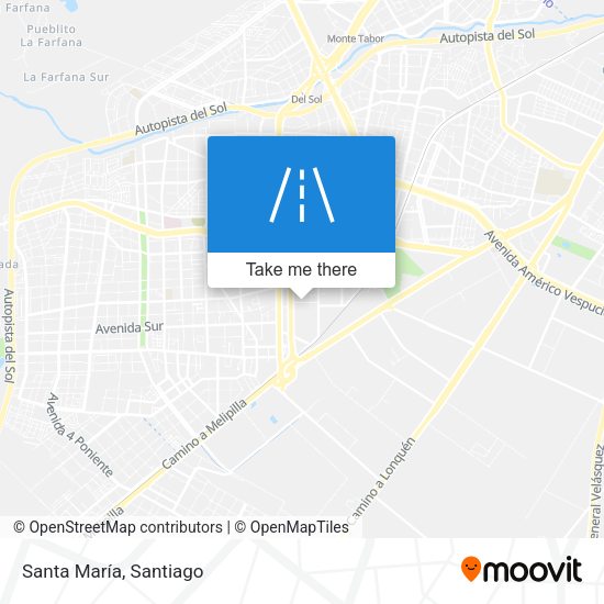 Mapa de Santa María