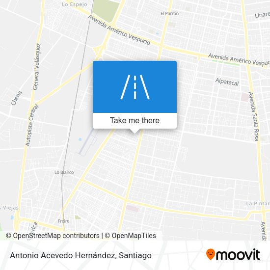 Antonio Acevedo Hernández map