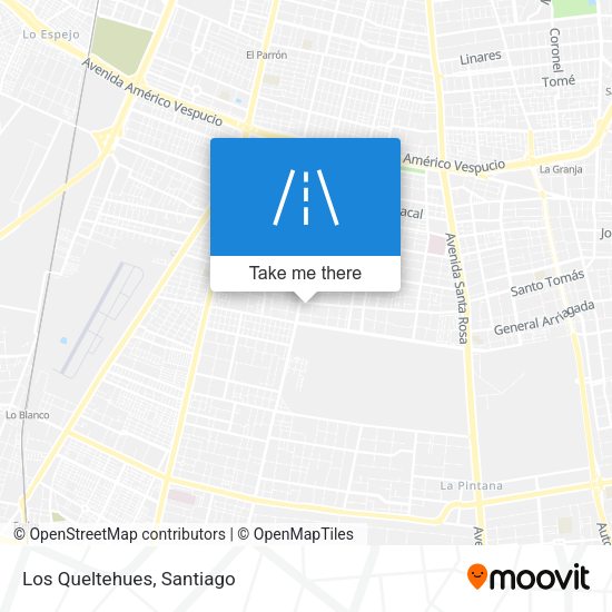 Mapa de Los Queltehues