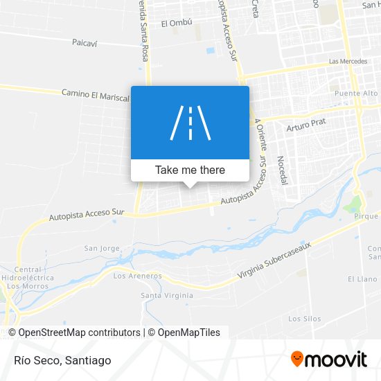 Mapa de Río Seco
