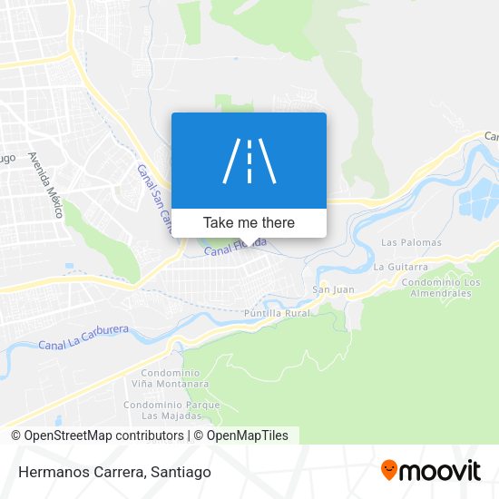 Hermanos Carrera map