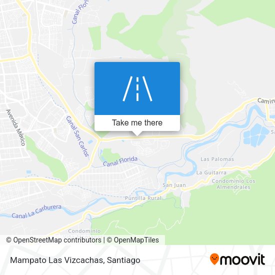 Mampato Las Vizcachas map