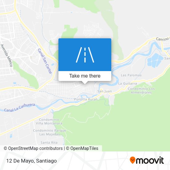 Mapa de 12 De Mayo
