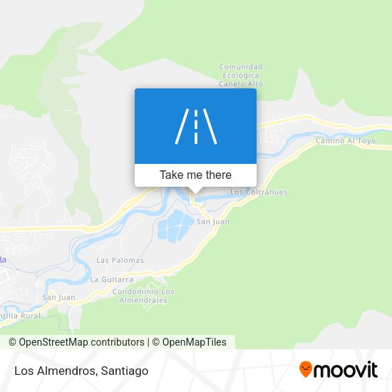 Mapa de Los Almendros